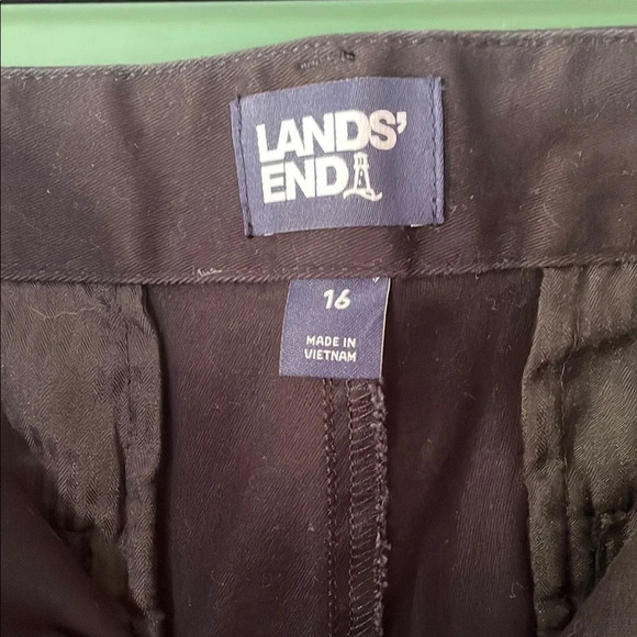 Lands' End Womens 16 Ankle Pants Classic Style - Picture 3 of 7